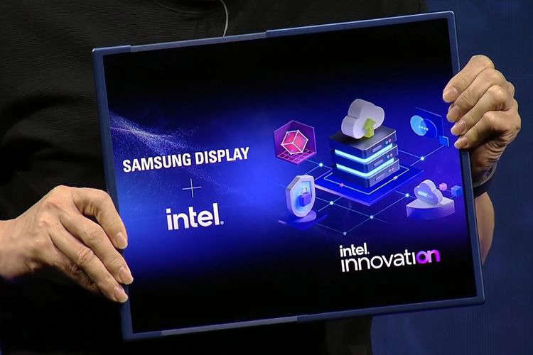 Intel dan Samsung Kompak Pamerkan Teknologi Terbaru, Layar PC yang Bisa Dipanjangkan